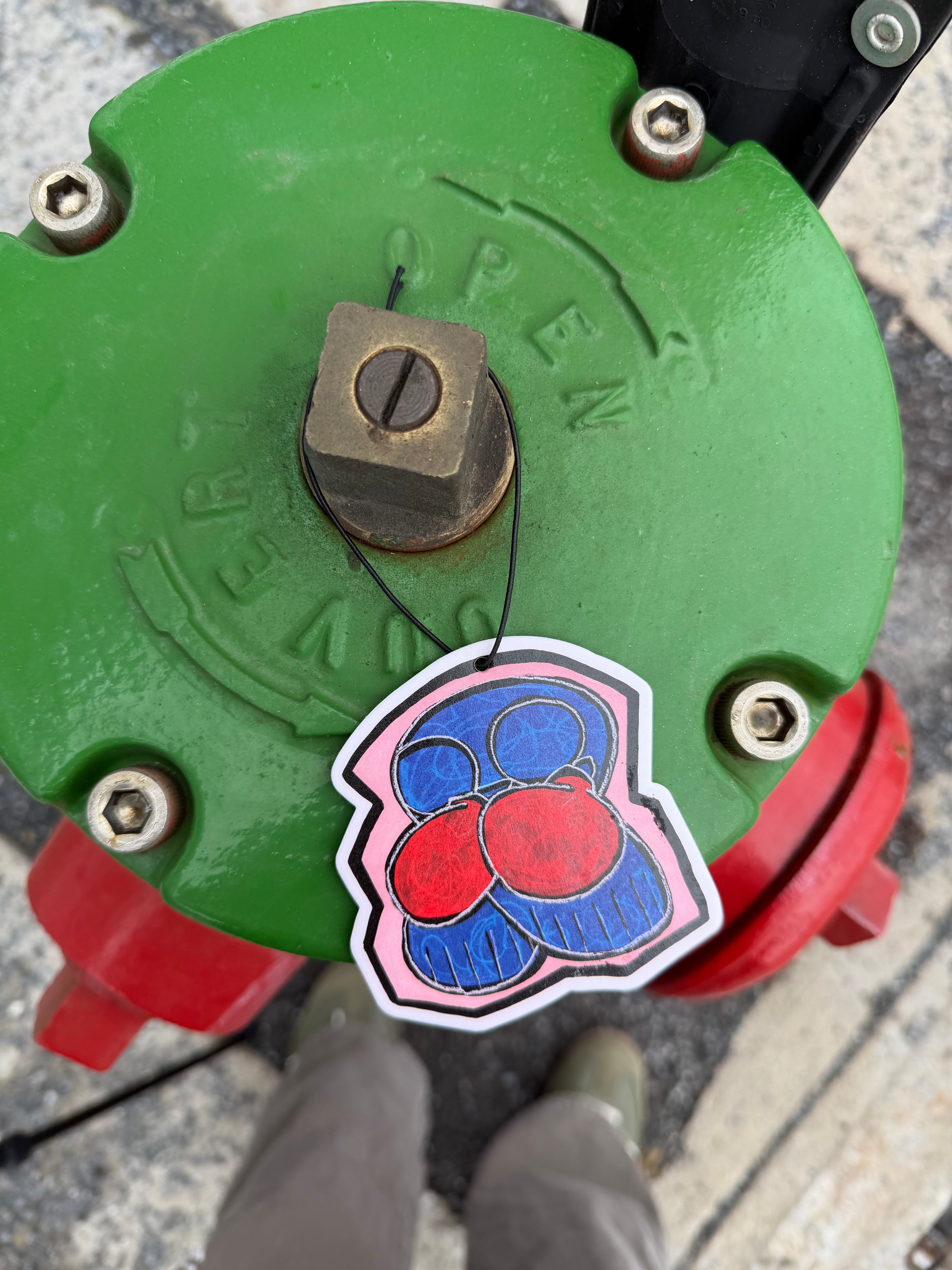 Odd Block Air Freshener Lil Guy #001